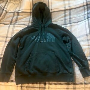 Forest Green North Face Hoodie